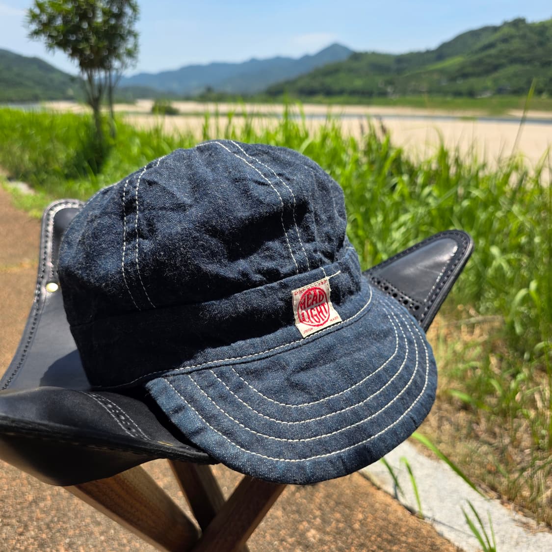 HEAD LIGHT DENIM WORK CAP 상품이미지4