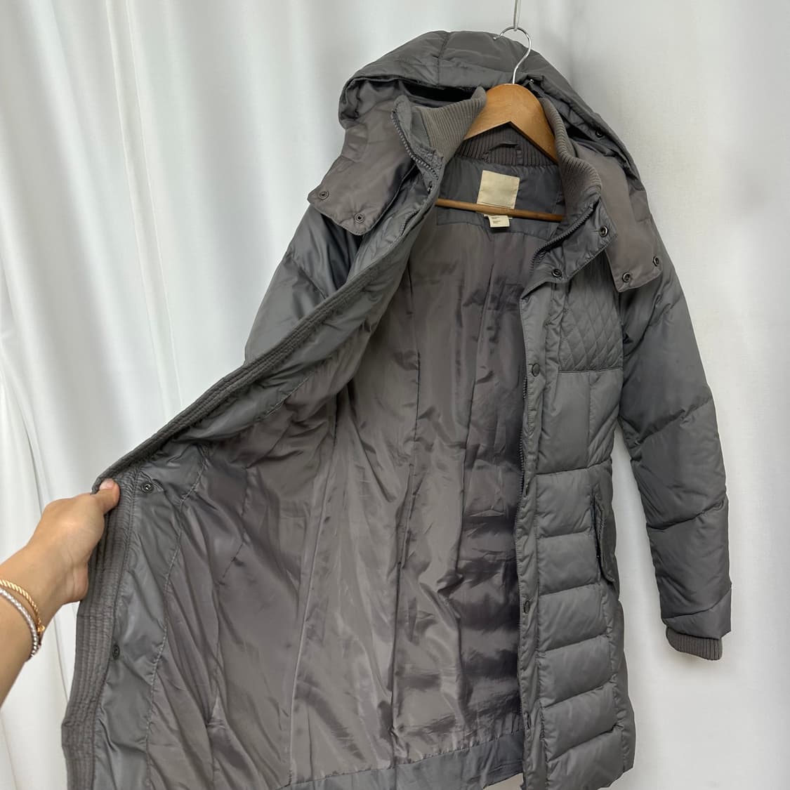  리바이스 여자 패딩 오리털 M 상품이미지4