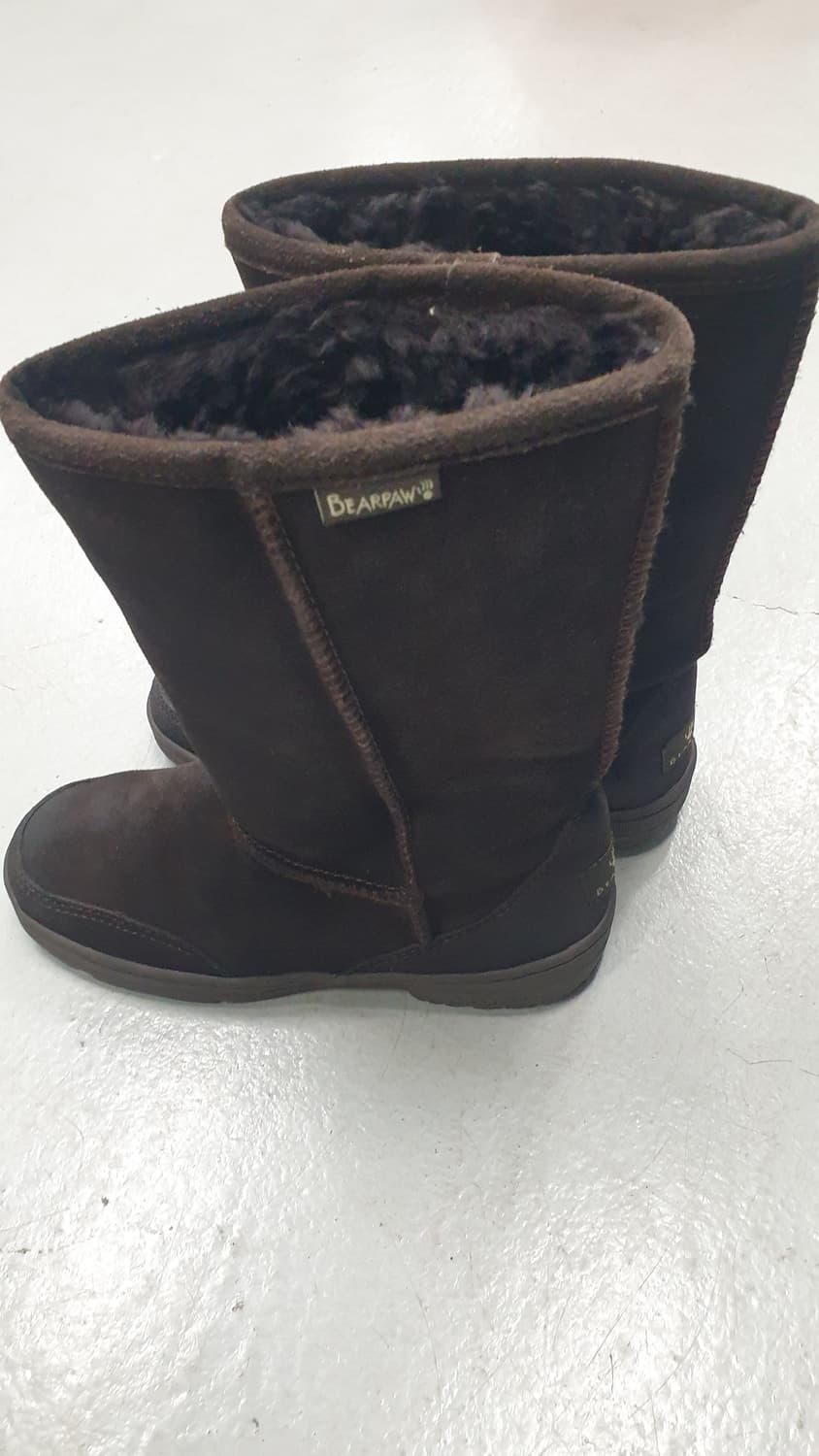 베어파우 엠마 브라운 롱양털 부츠250 상품이미지1