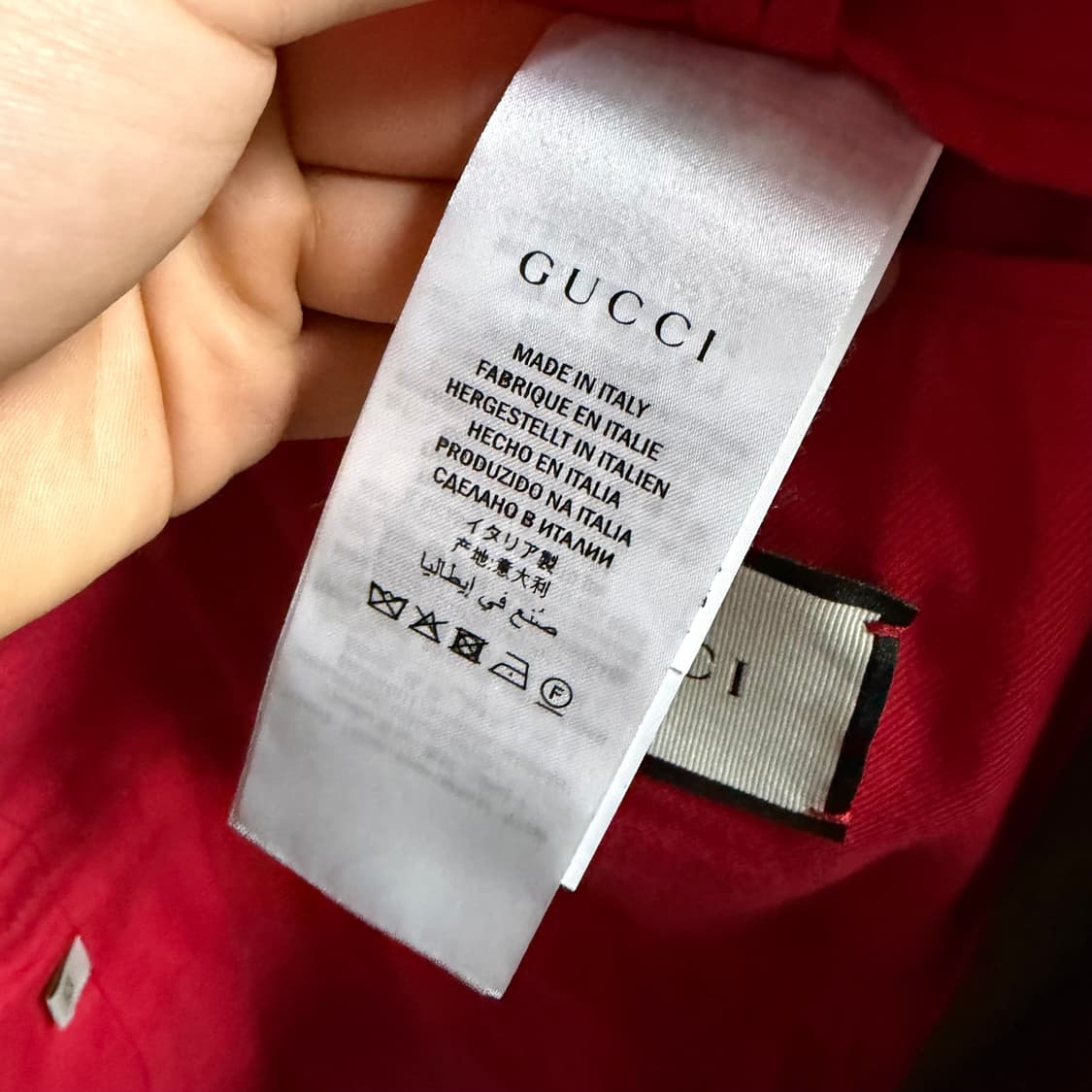 [52/정품] 구찌 드래곤 프린팅 밀리터리 자켓 야상자켓 상품이미지7