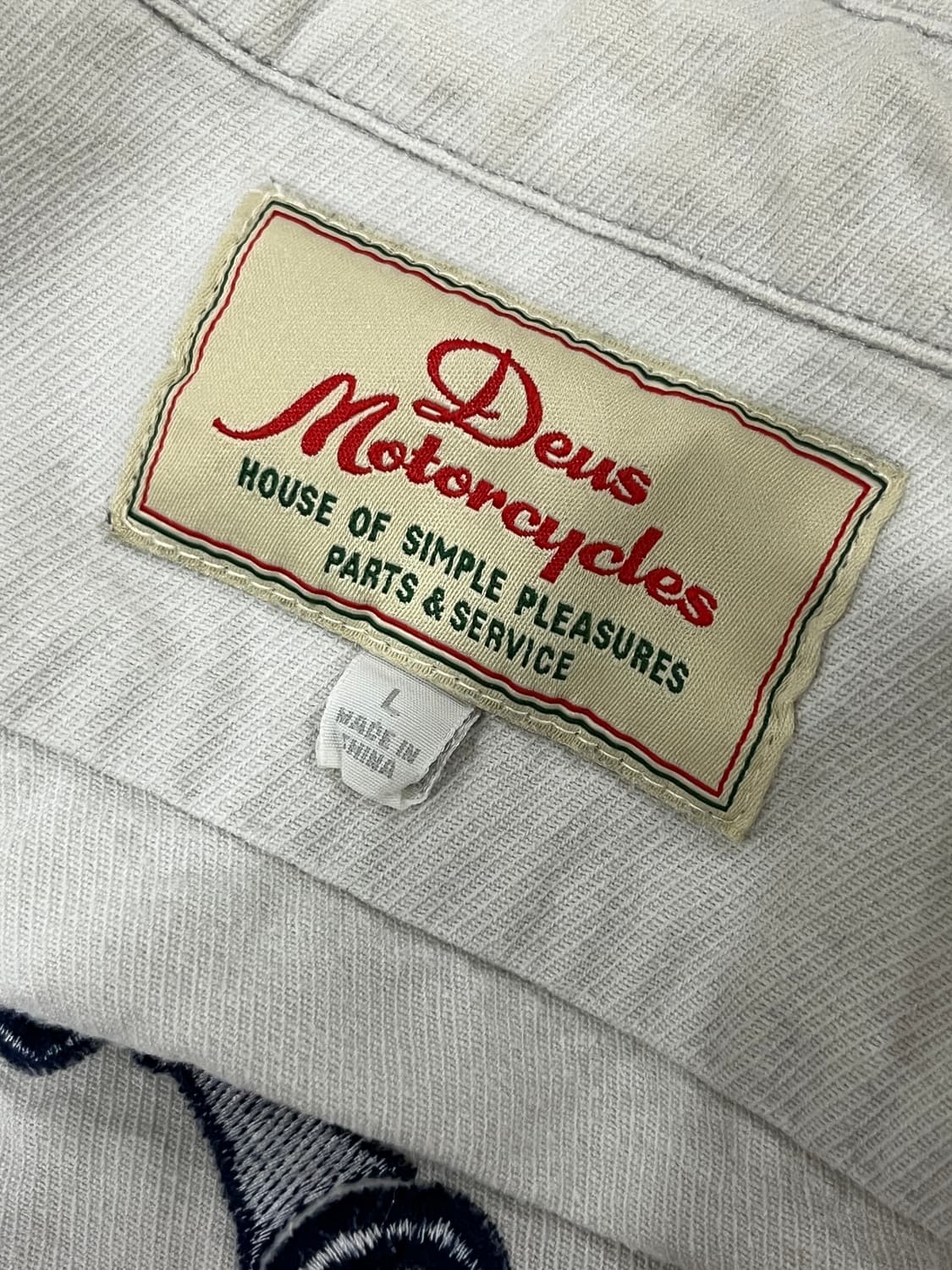 데우스 투르 그릿 셔츠 L 상품이미지7