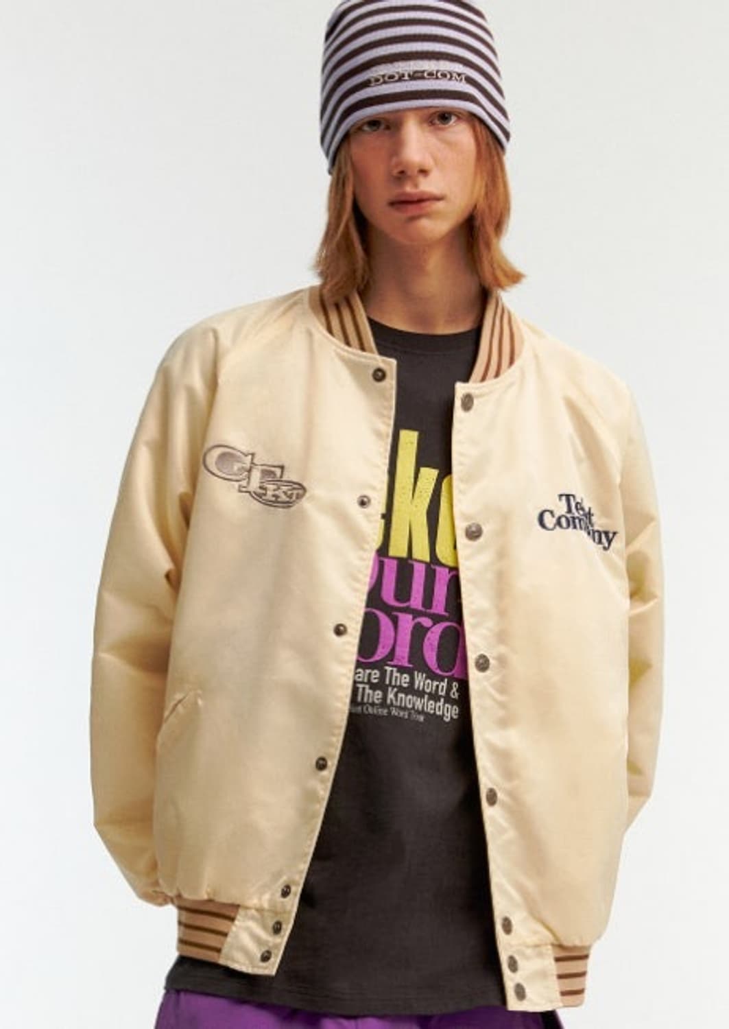 Teket Keyword Satin Jacket M 상품이미지3