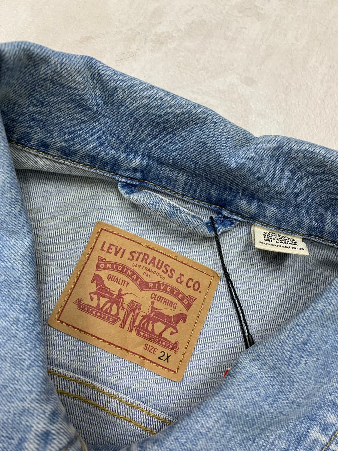 리바이스 데님 자켓 #514 상품이미지5