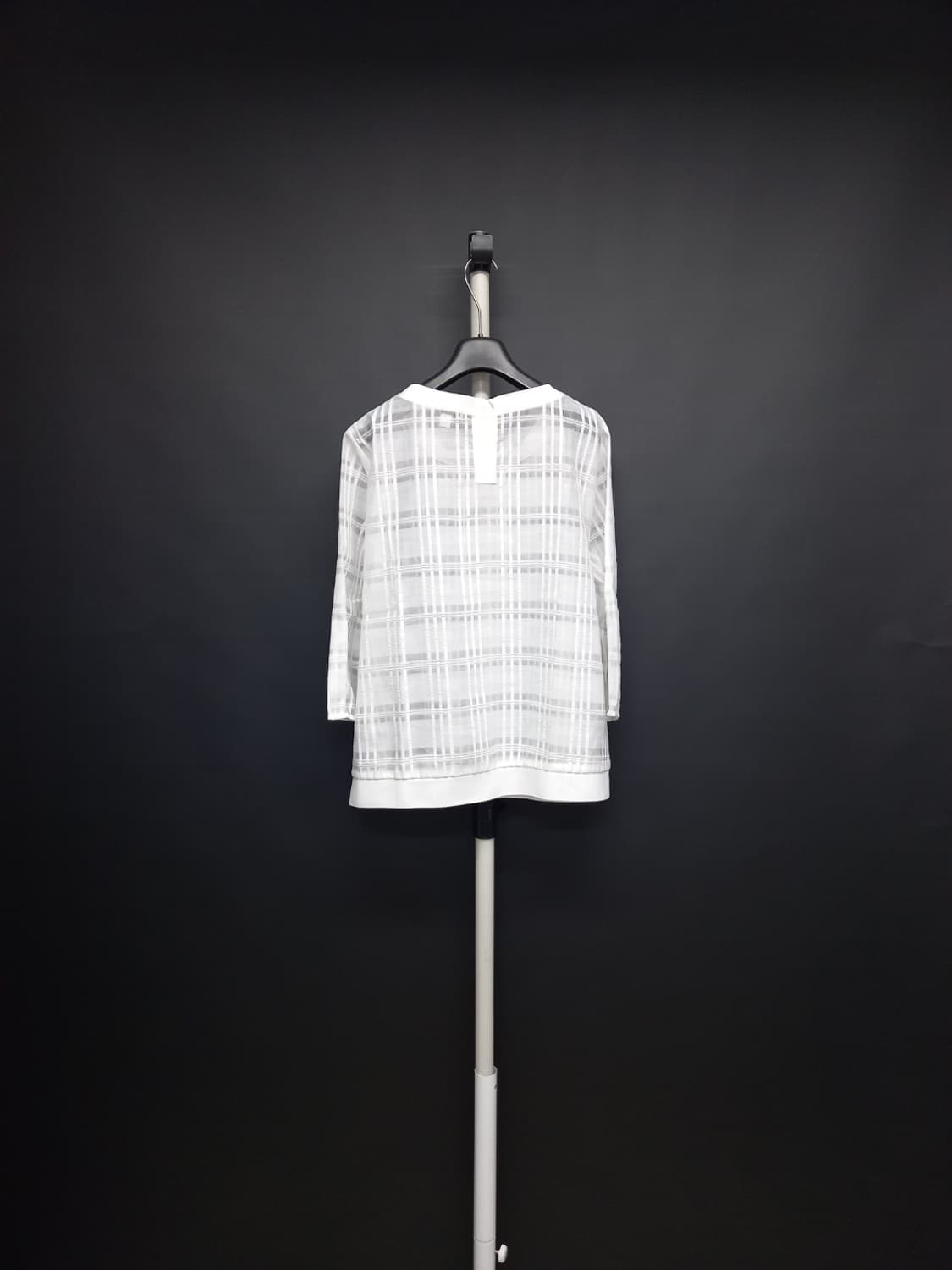 새 J BY 정구호 오간자시스루 블라우스 88통통77 상품이미지2