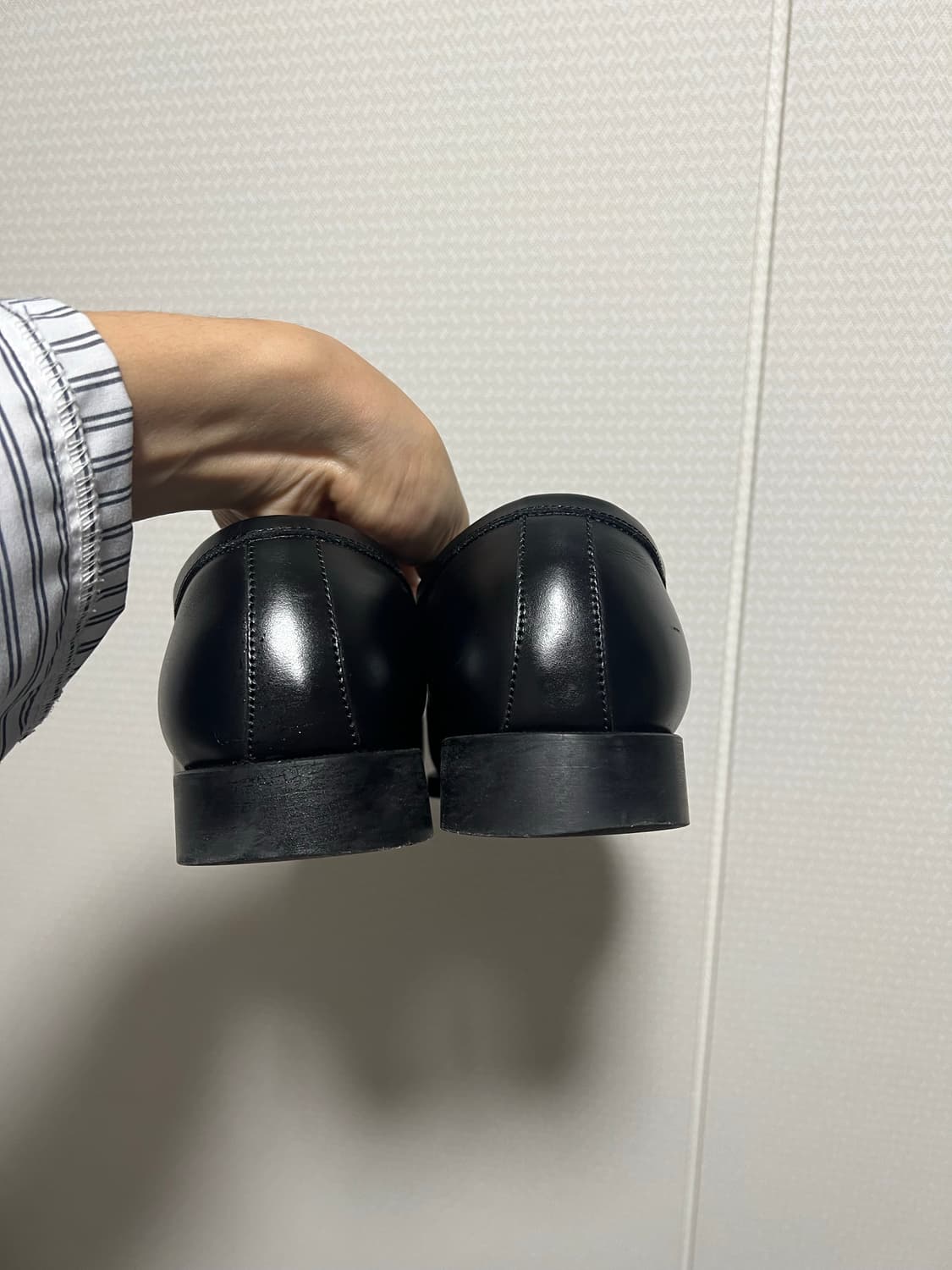 포스트맨 타이프라이터 로퍼 블랙 260 상품이미지3