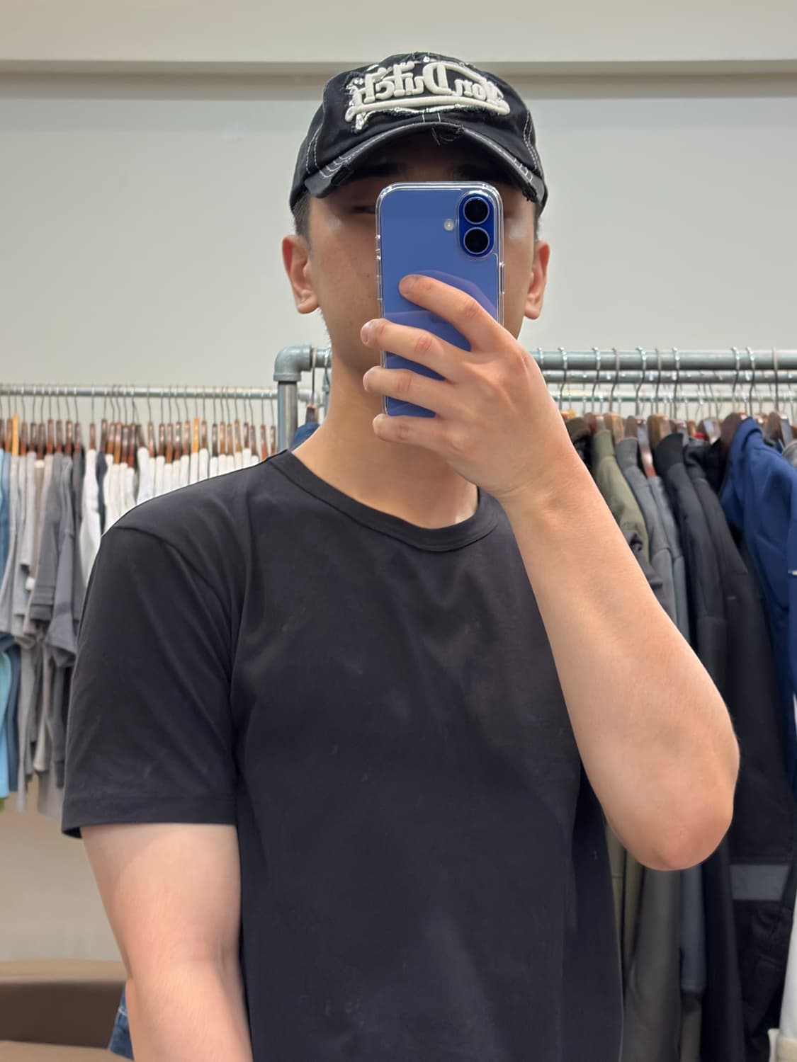 본더치 큐빅로고 볼캡 블랙 상품이미지7
