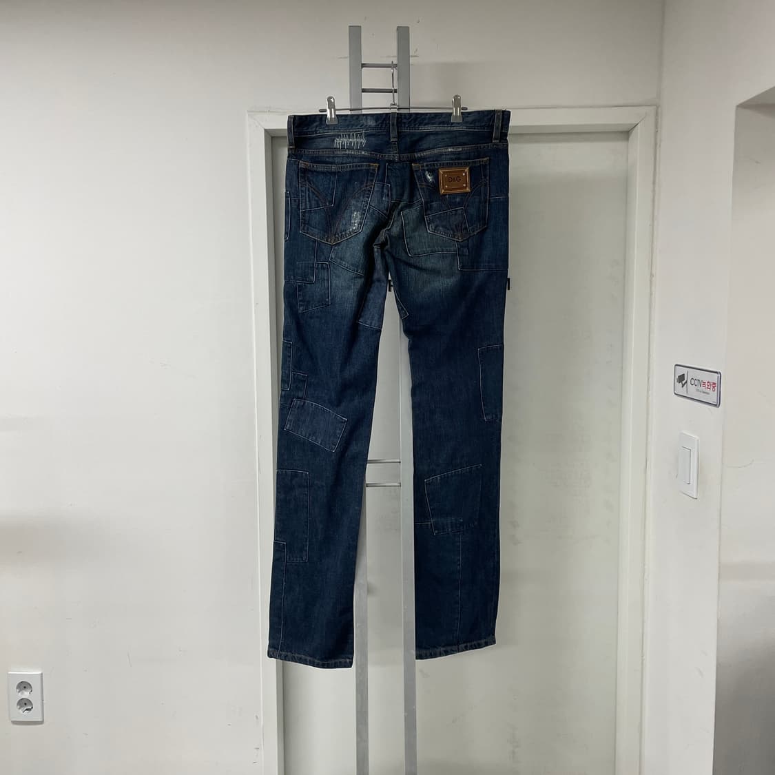 돌체앤가바나 패치워크 데님 팬츠 32 상품이미지1