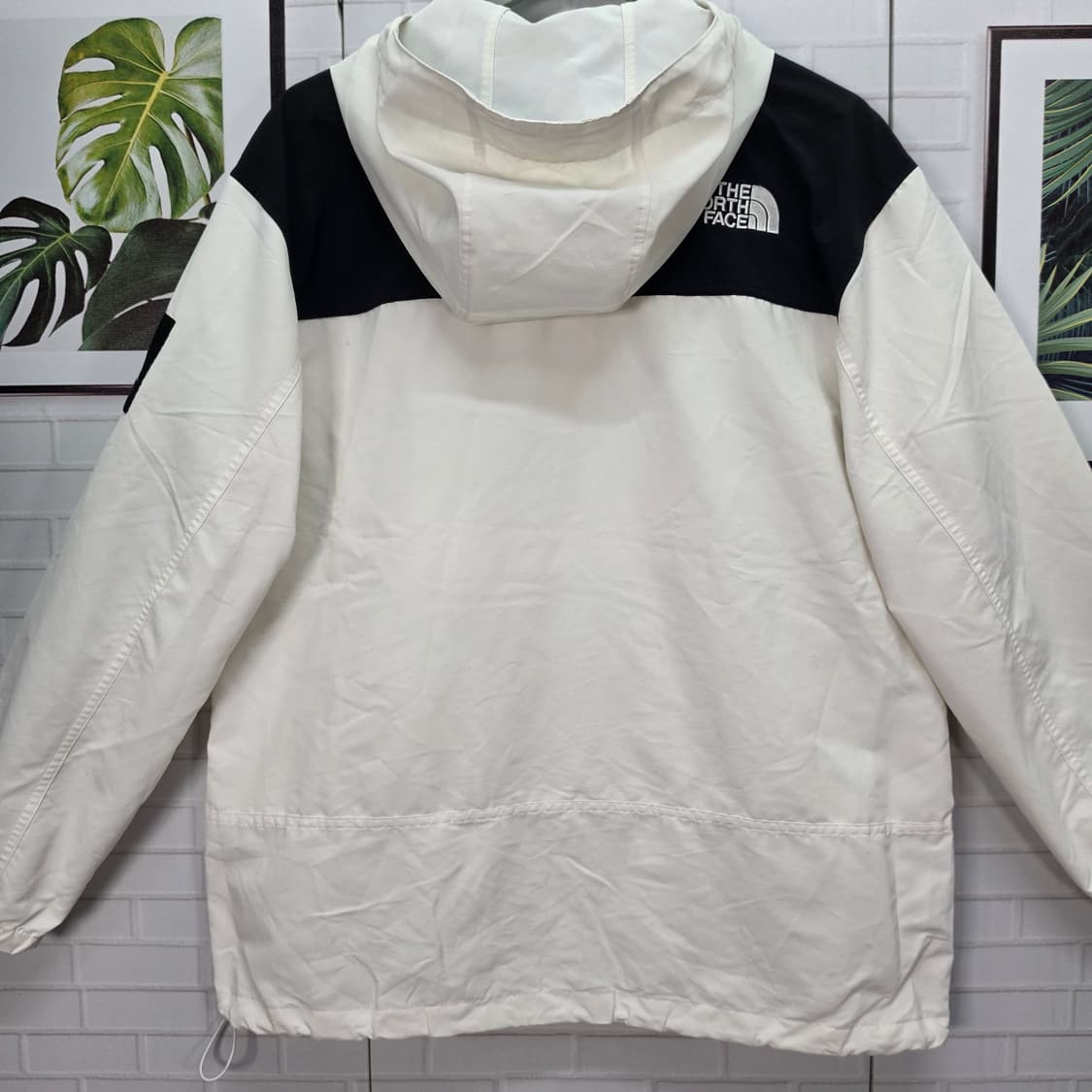 노스페이스 화이트라벨 에버든 아노락 후드 반집업 바람막이 자켓 95사이즈 상품이미지8