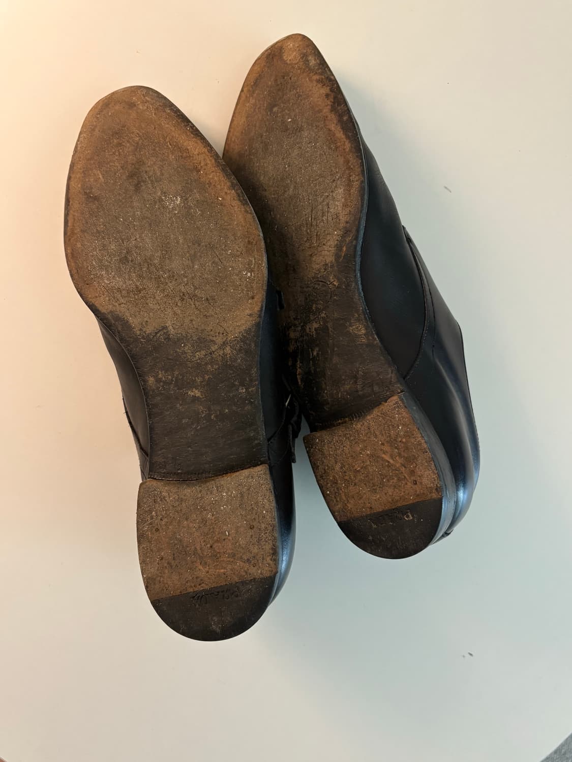 Prada Double Strap Monk Loafers 상품이미지5