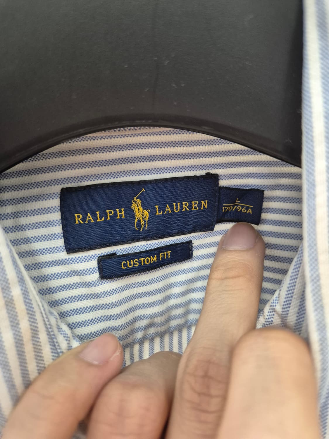 랄프로렌 스트라이프 셔츠 L 상품이미지5