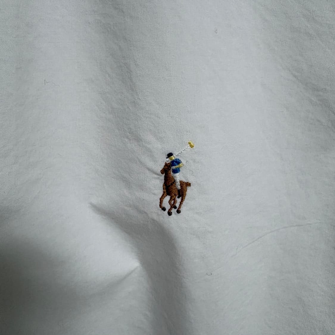 폴로 랄프로렌 클래식핏 코튼 셔츠 / 화이트, XL 상품이미지5