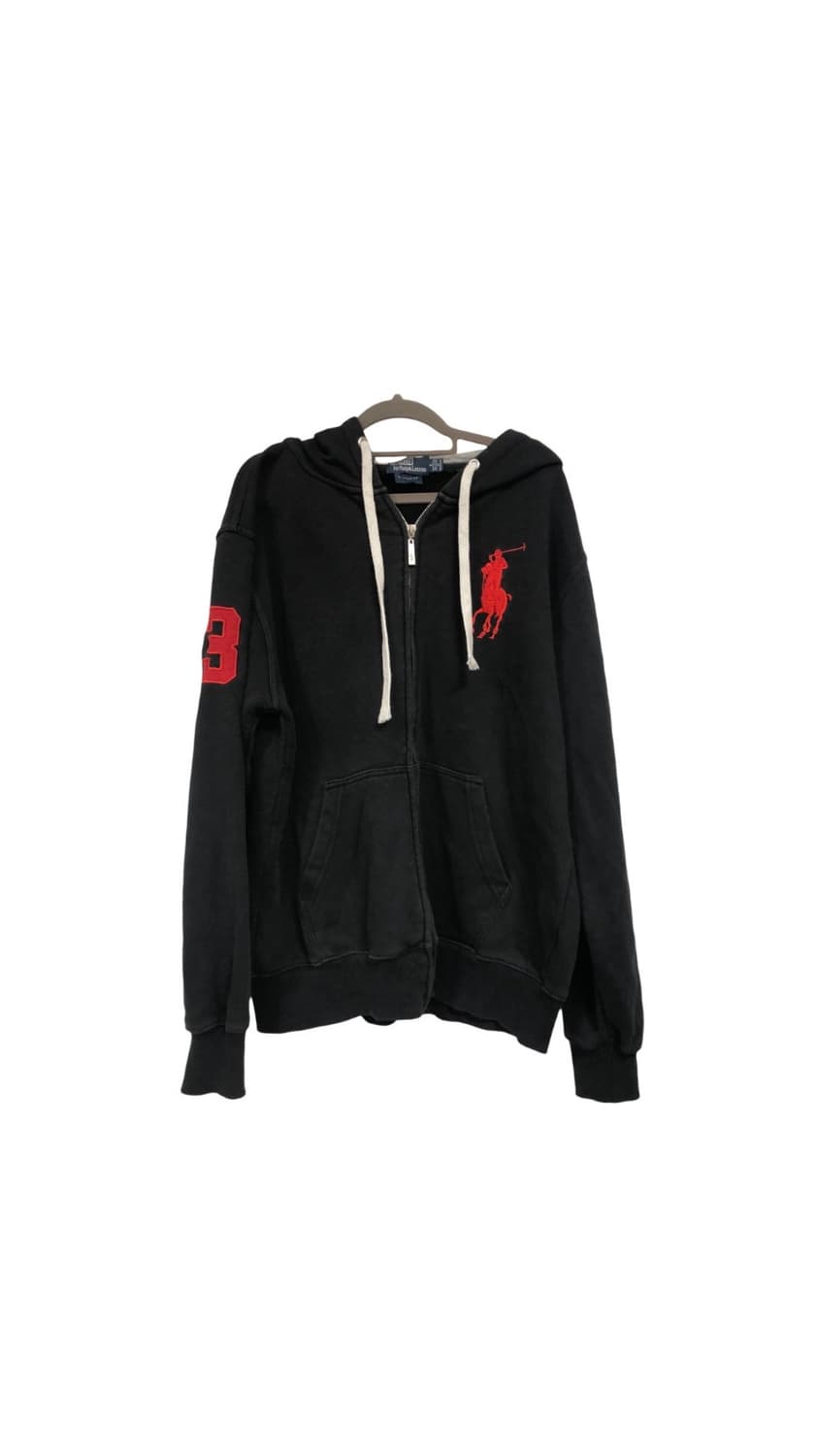 폴로 레드 빅포니3 포인트 후드집업 상품이미지1