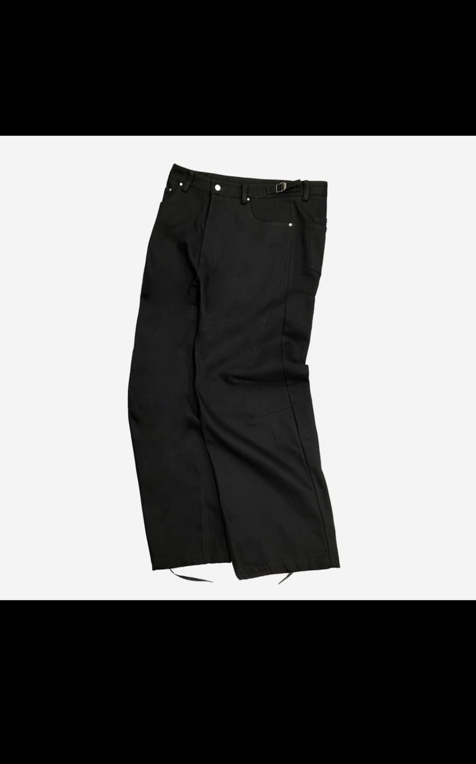 논노드 젠 팬츠 블랙인 블랙 3사이즈 상품이미지1