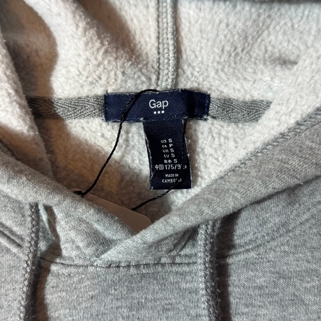 GAP 갭 그레이 후드티 상품이미지3
