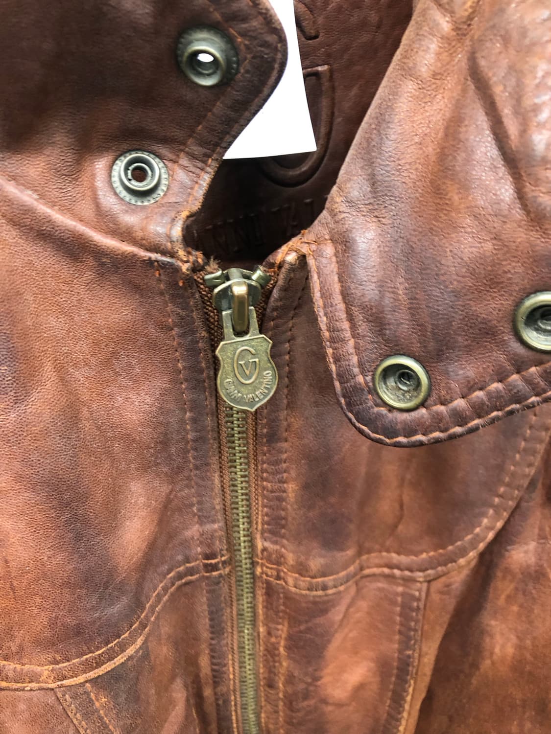 지아니 발렌티노 양가죽 봄버 자켓 상품이미지5