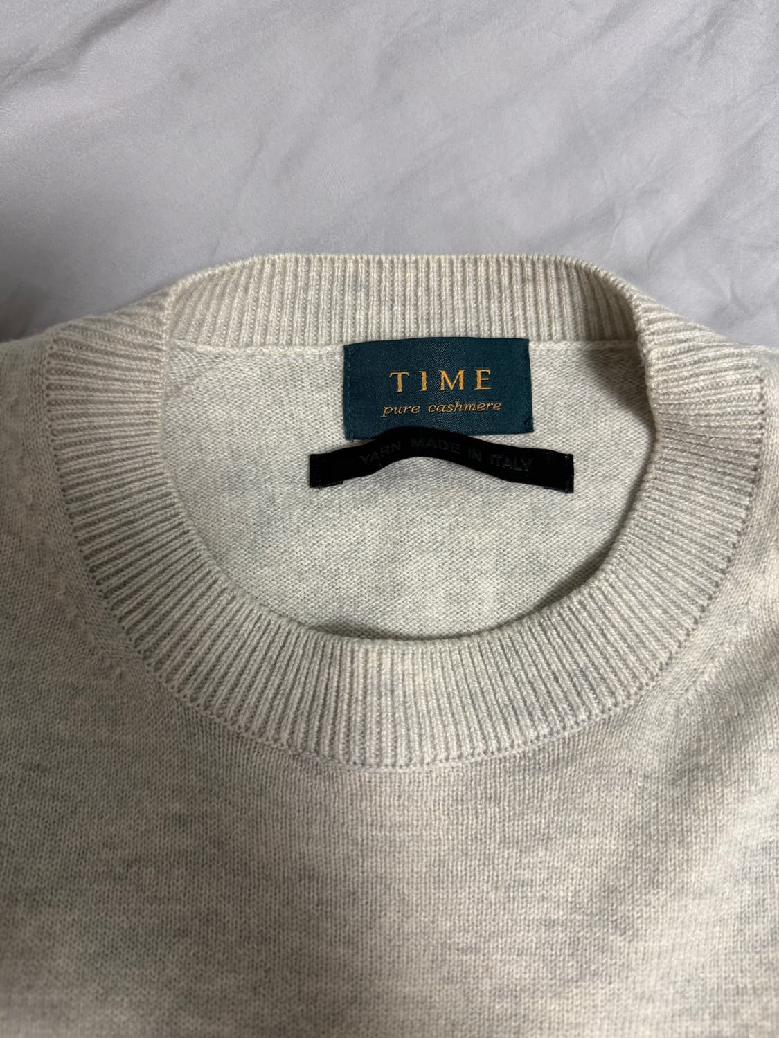타임옴므 캐시미어 니트 [100] 상품이미지1