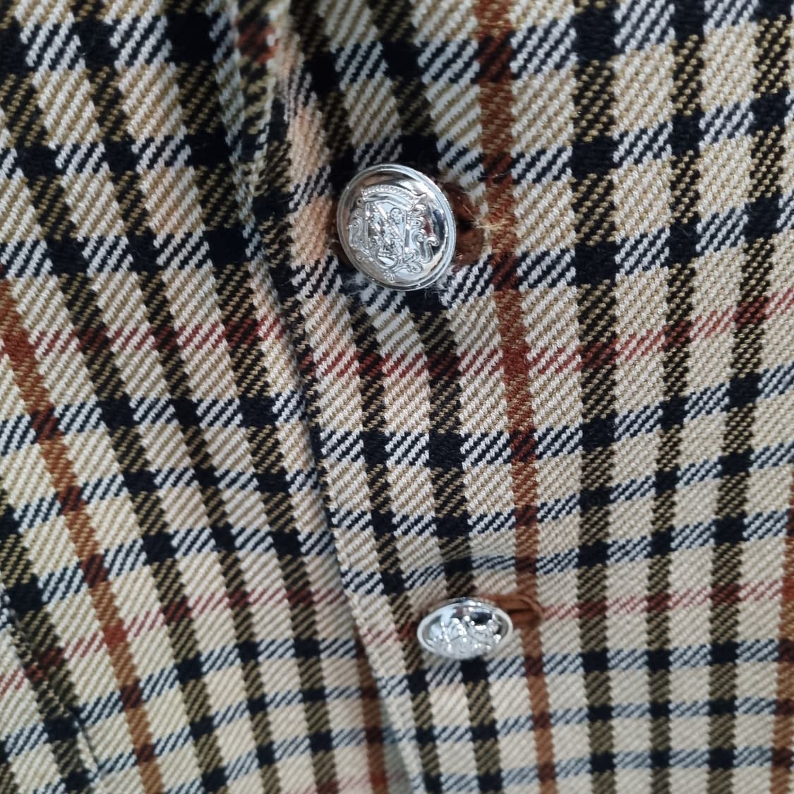 닥스 남성 빈티지 시그니처 모직 체크자켓 상품이미지4