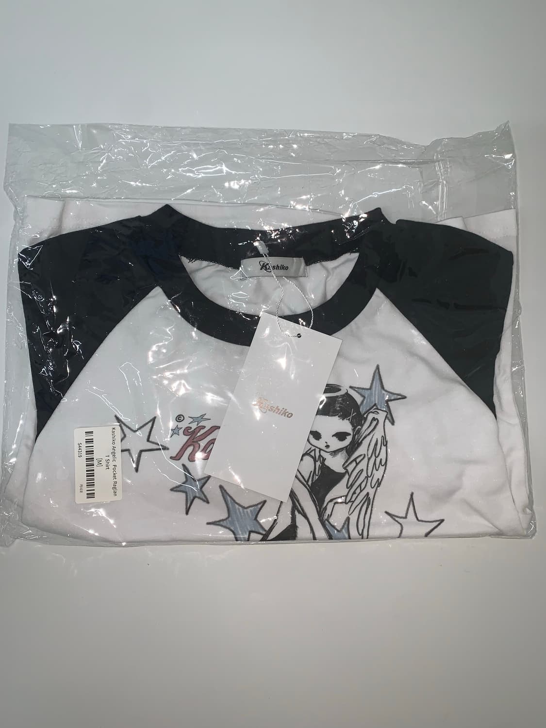 Kashiko Angelic Pocket Raglan T Shirt 상품이미지5