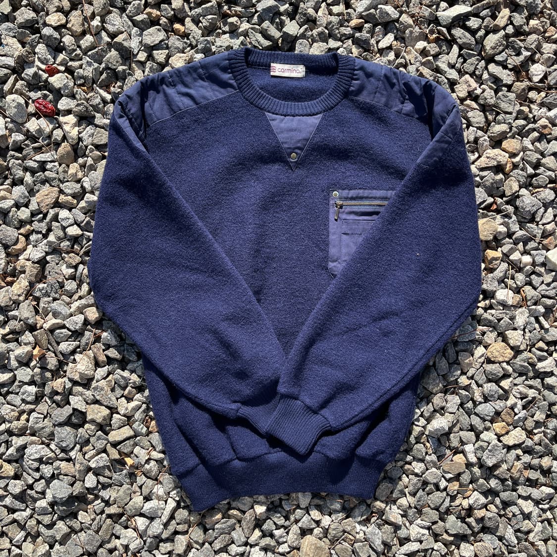 Carmina 일본 빈티지 밀리터리 니트(실측확인) 상품이미지1