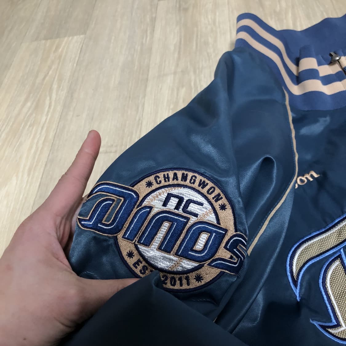 (110) NC 다이노스 윌슨 춘추용 점퍼 자켓 NC 다이노스 자켓 상품이미지3