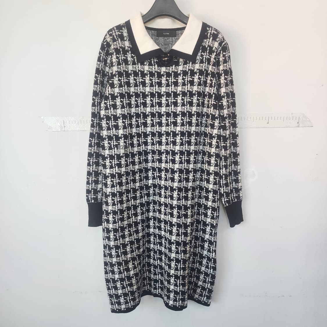 샤틴 하운드투스 체크 원피스 상품이미지1