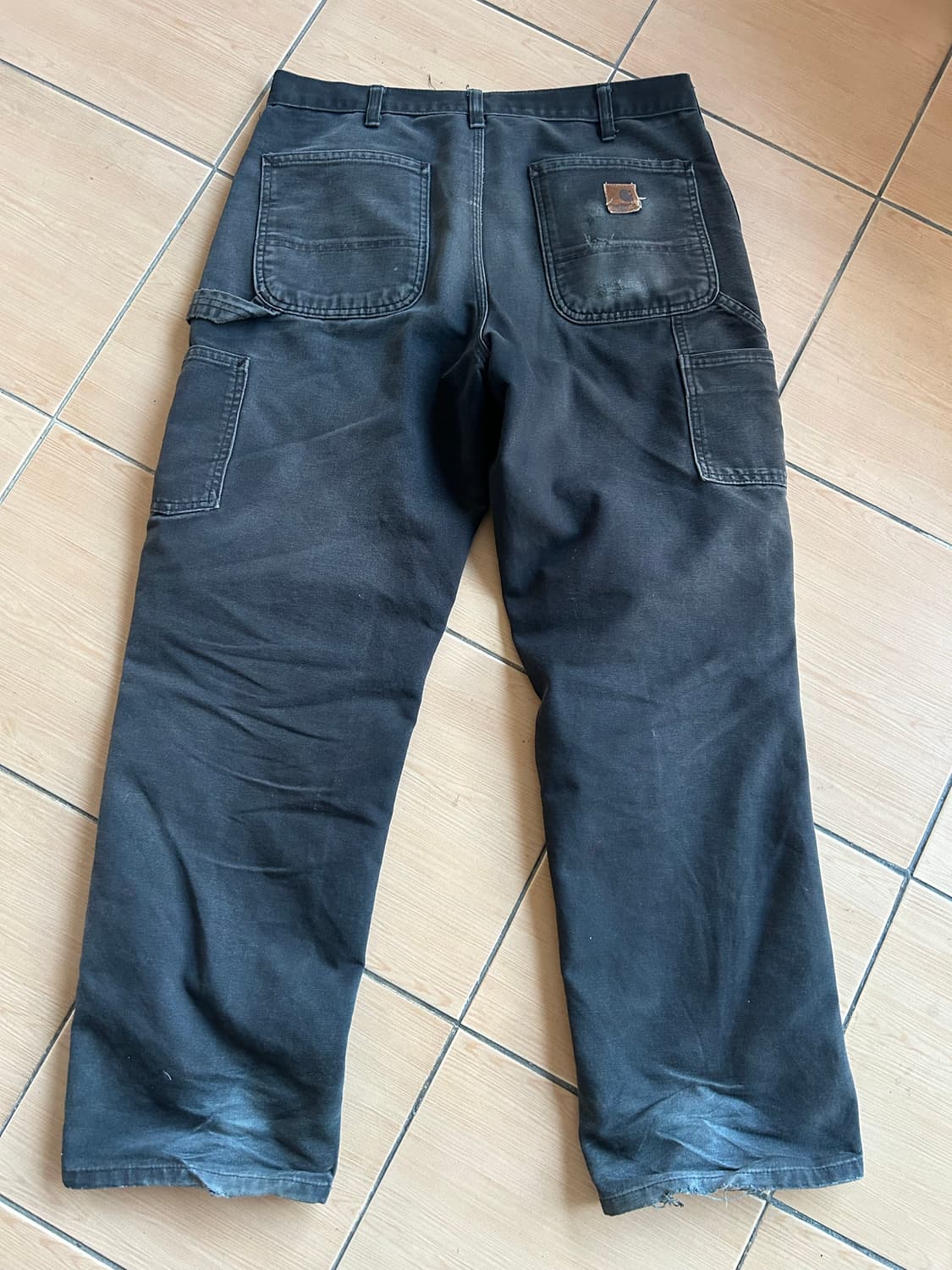 칼하트B11 싱글니 블랙 33in 상품이미지4