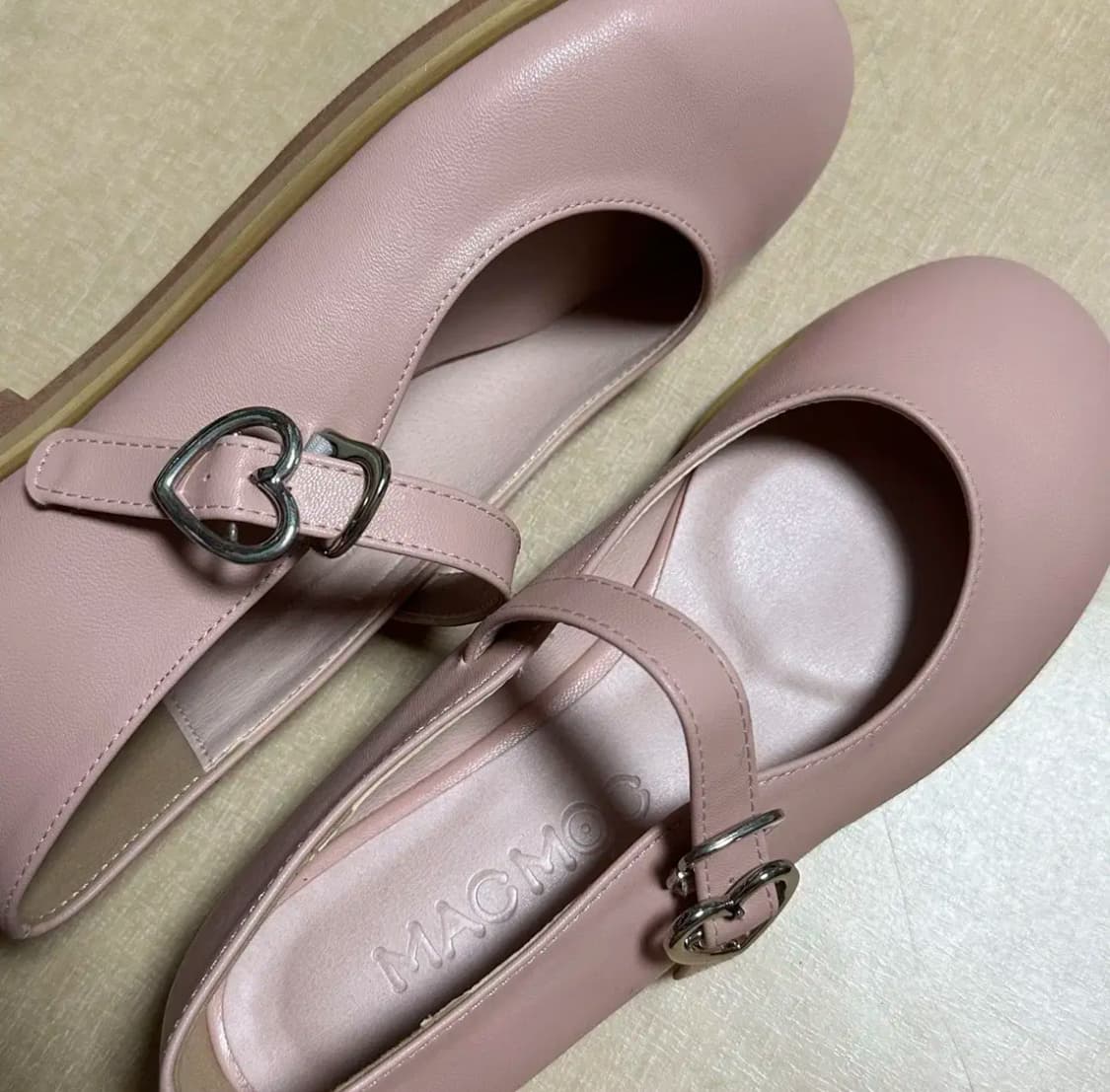 [235] 마크모크 하트 버클 메리제인 슈즈 플랫슈즈 상품이미지1