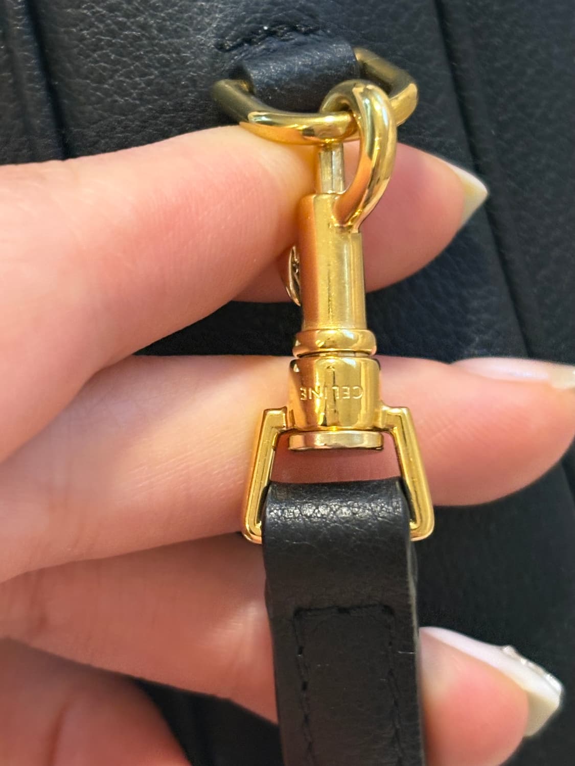 셀린느 룰루백 틴 블랙 (새상품) 상품이미지4