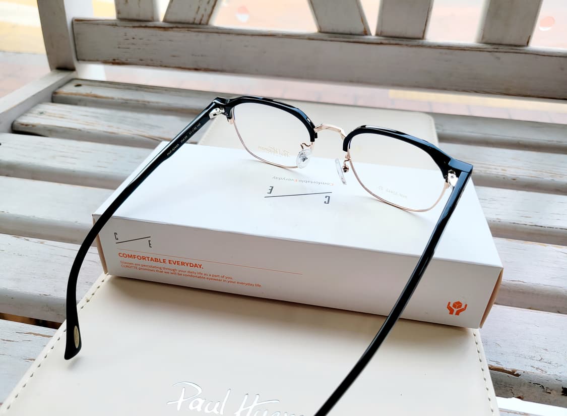 폴휴먼안경(PHF5244A 골드블랙하금테) 상품이미지4