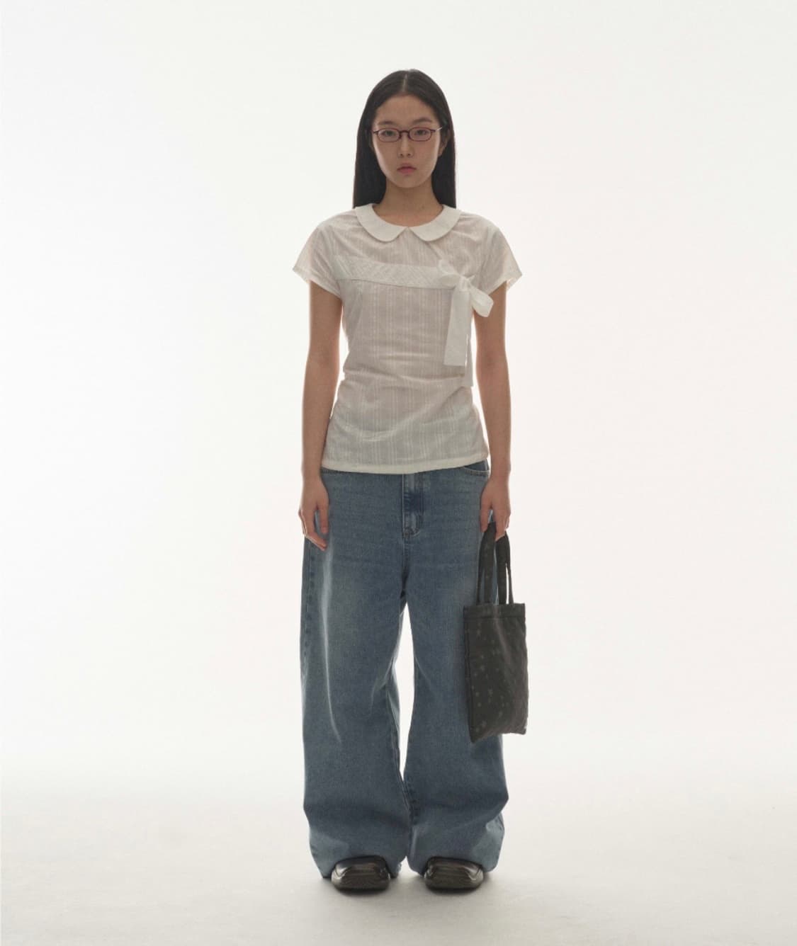 W STITCH DENIM PANTS BLUE 상품이미지1