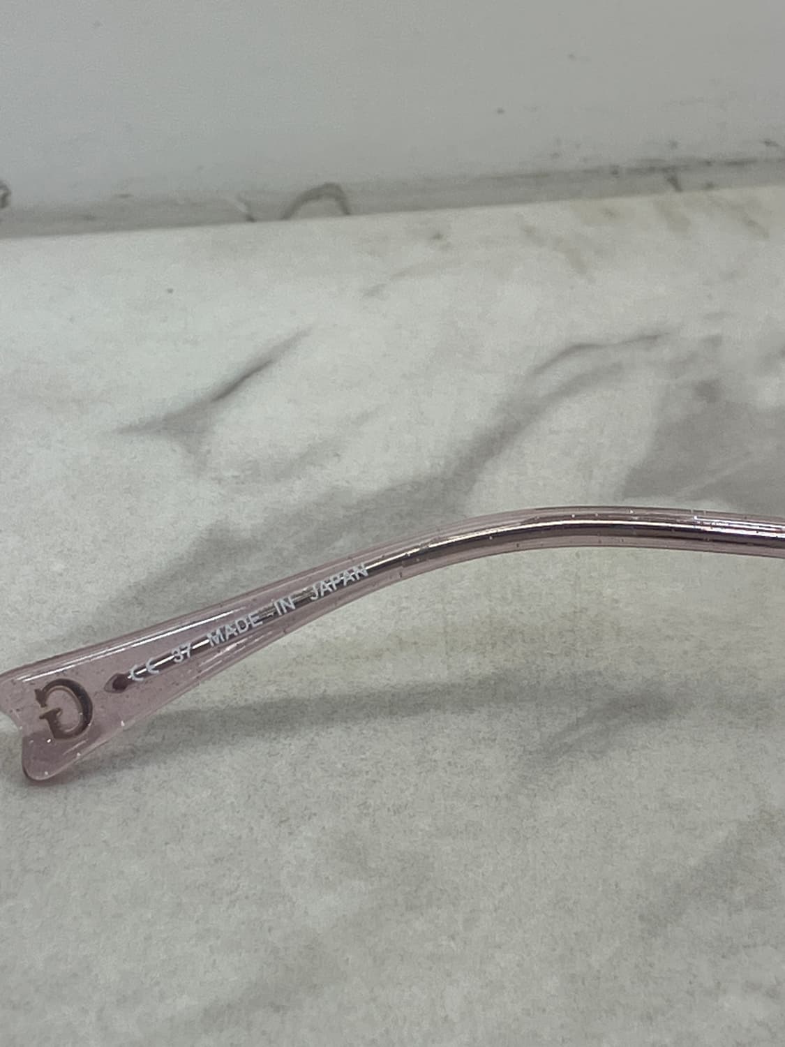 게스 GUESS 실버 스퀘어 반무테 안경 상품이미지9