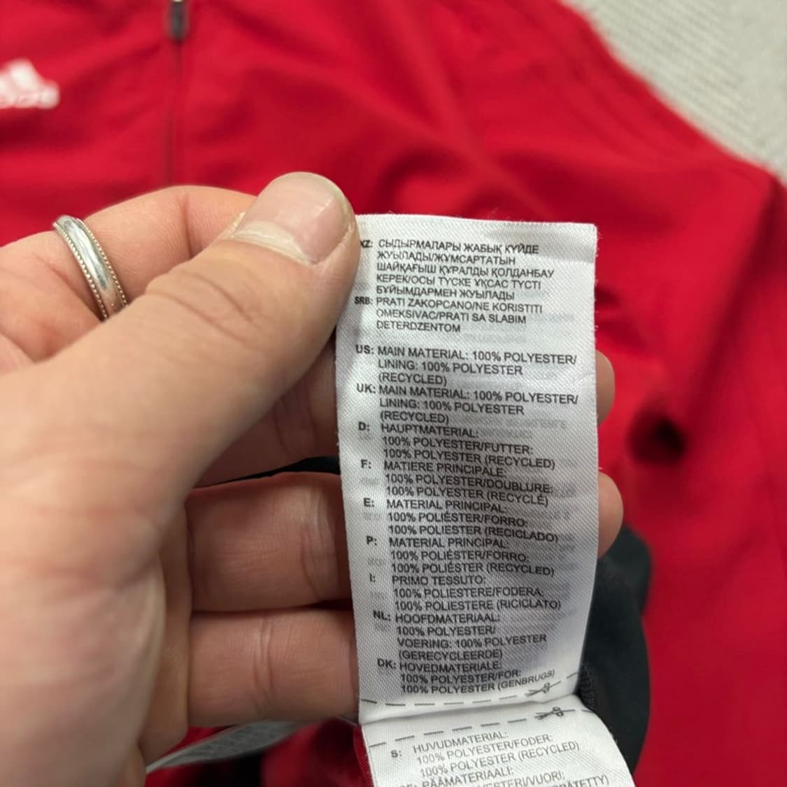 아디다스 배색 집업 v2197 상품이미지8