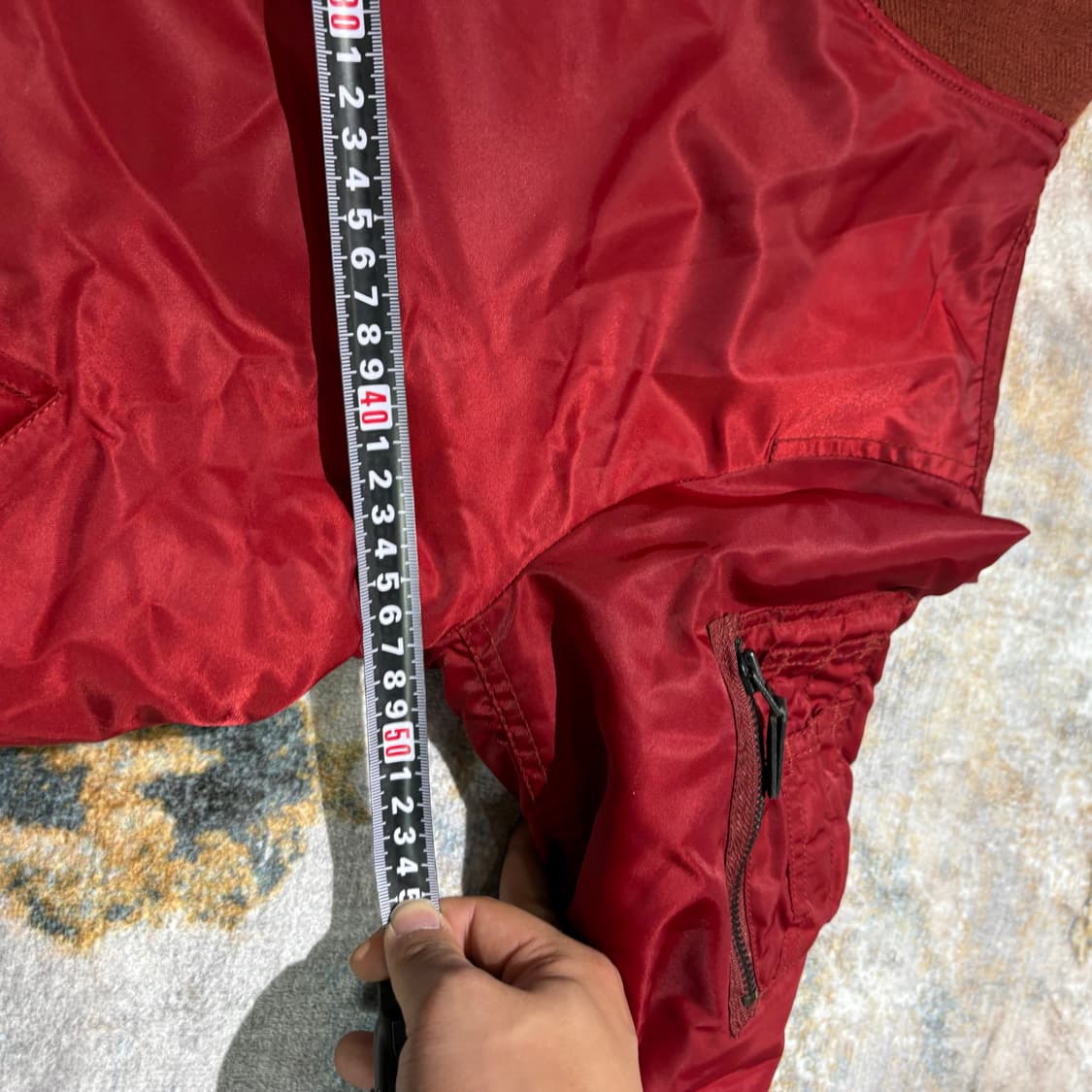 Avirex 아비렉스 빈티지 ma-1 자켓 made in Japan 상품이미지9