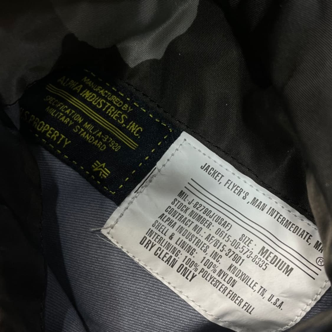 95-100 알파인더스트리 카모 MA-1 항공점퍼 상품이미지4