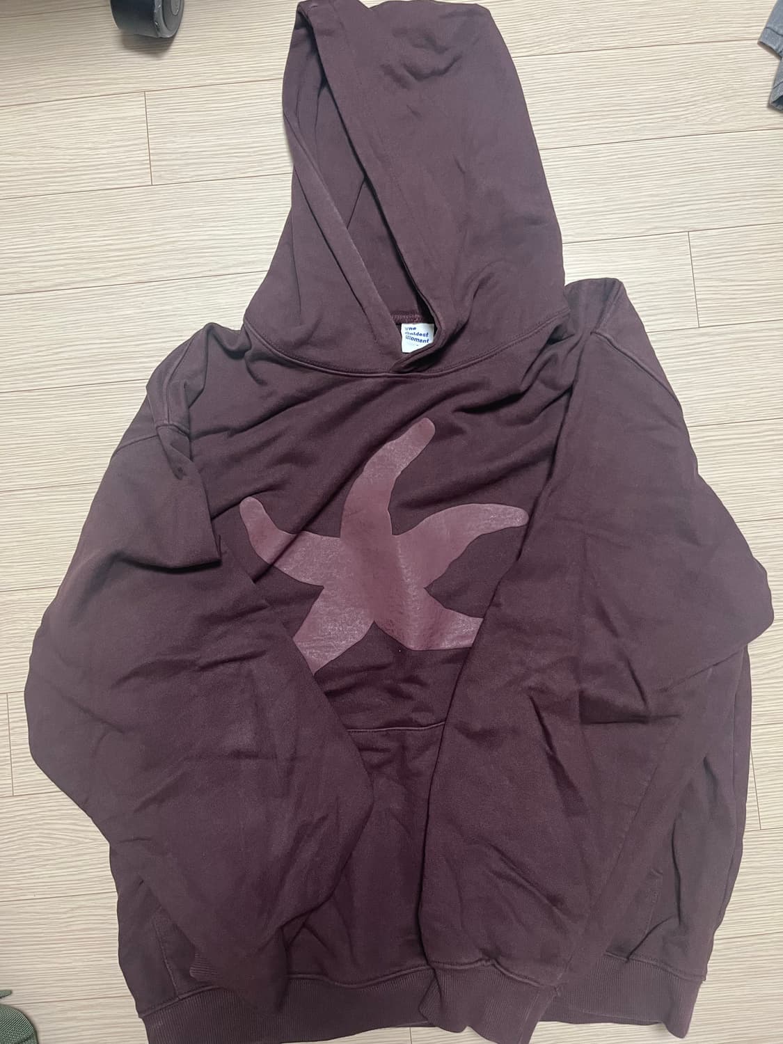 더콜디스트모먼트 스타피쉬 후드 상품이미지1