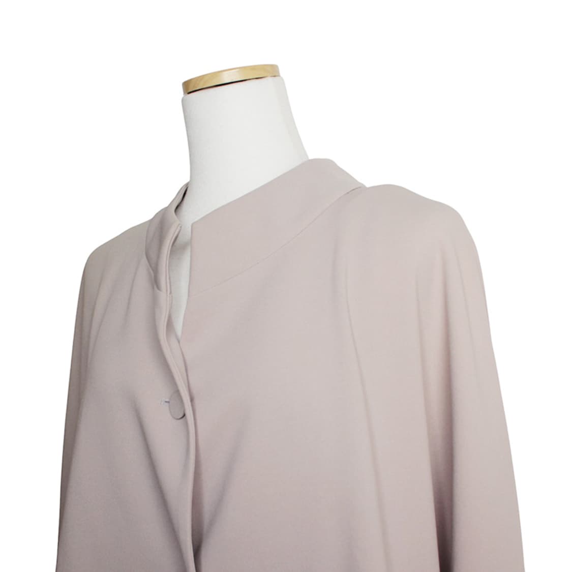 미나코 요코모리 그레이 케이프 자켓 55, 66 상품이미지4