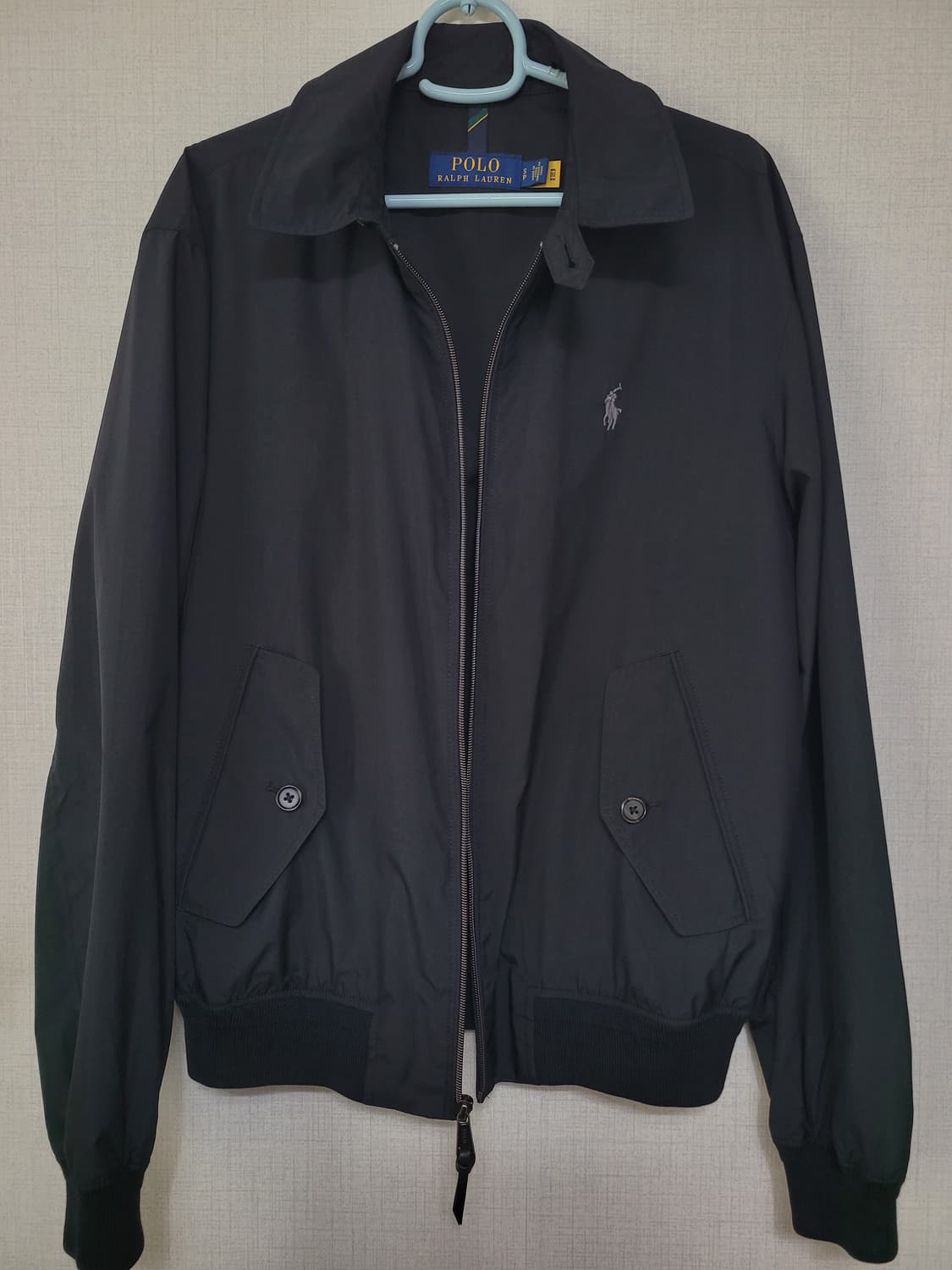 폴로 패커블 윈드브레이커 바람막이 S(95) 블랙 상품이미지1