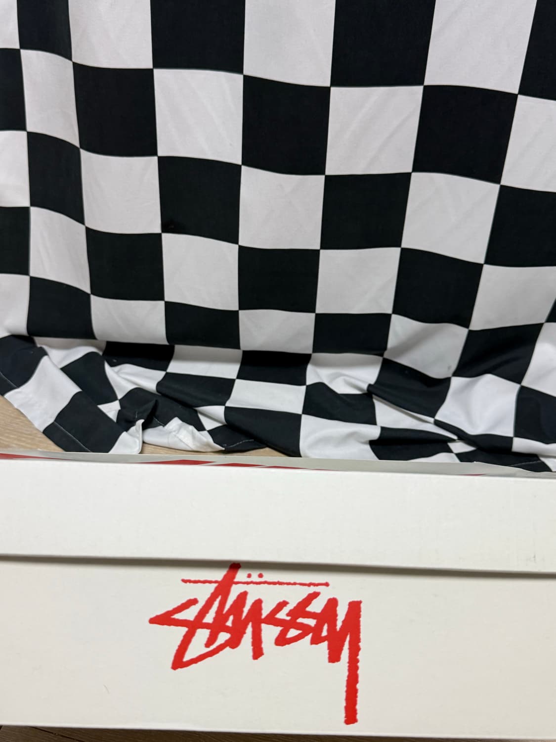 새상품)나이키x스투시 에어패니2 블랙  260사이즈 상품이미지6