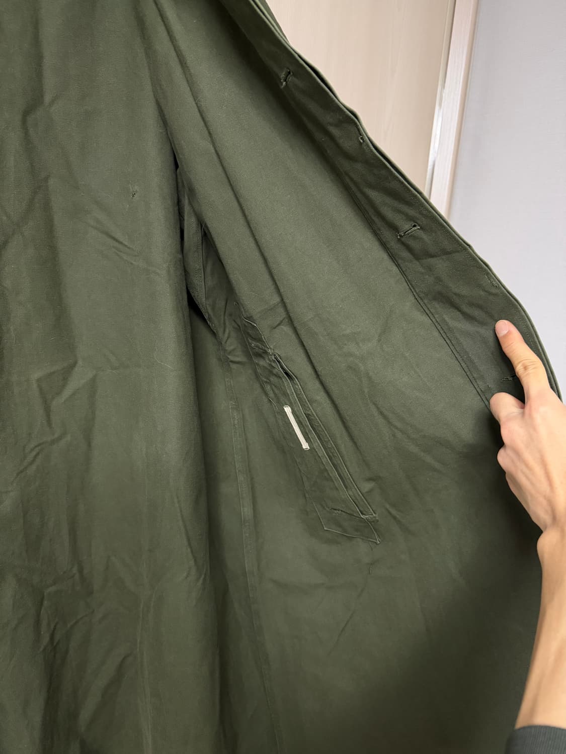 60–70s French Army M64 Rain Coat 상품이미지9