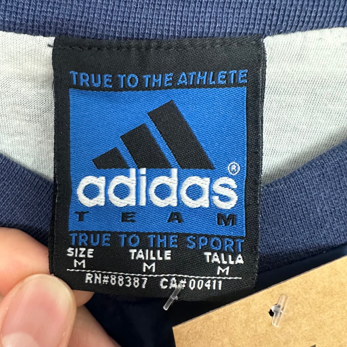 00’s 아디다스 나일론 웜업 상품이미지3