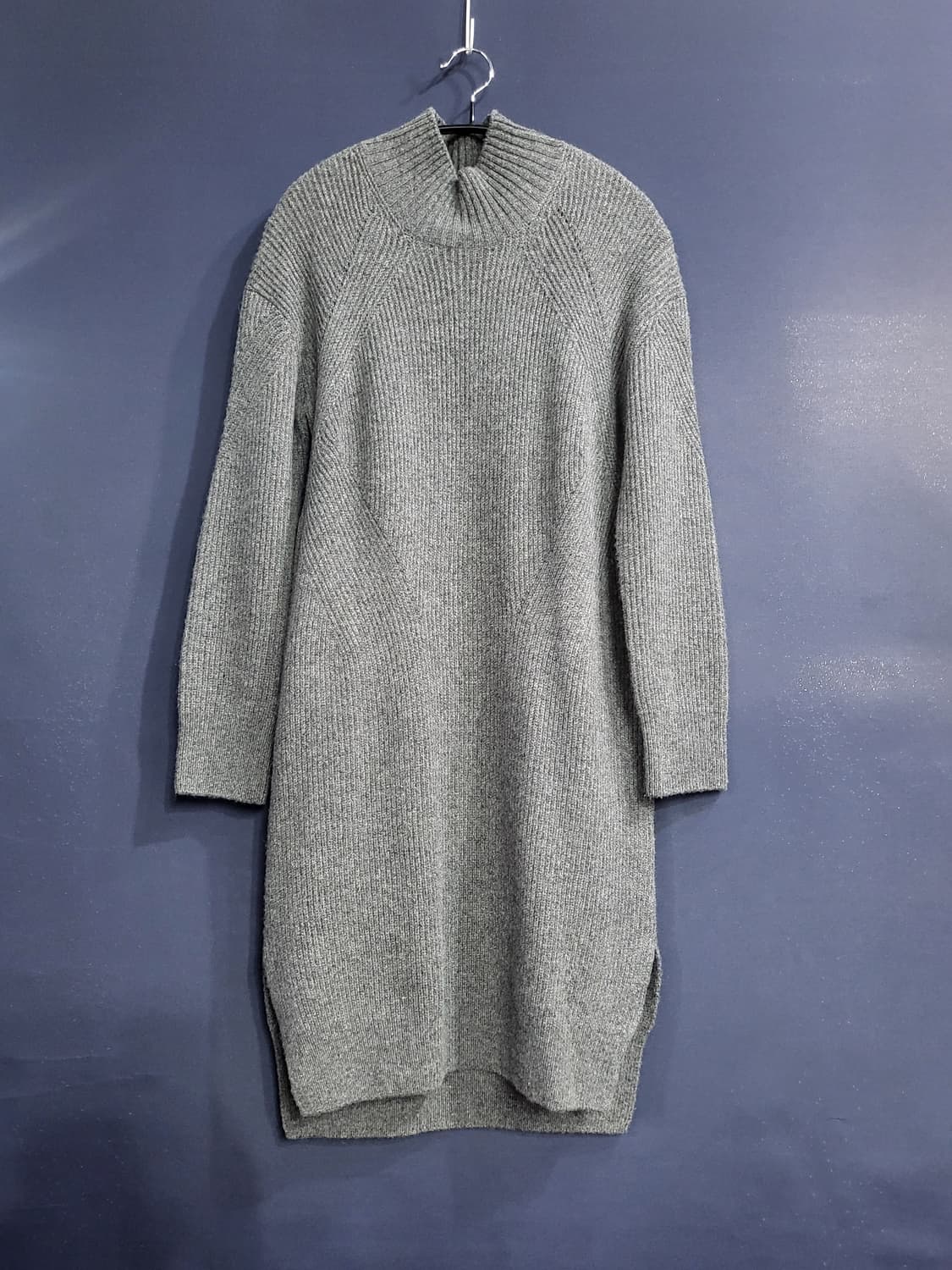 빈폴 캐시미어 넥 롱니트 상품이미지1