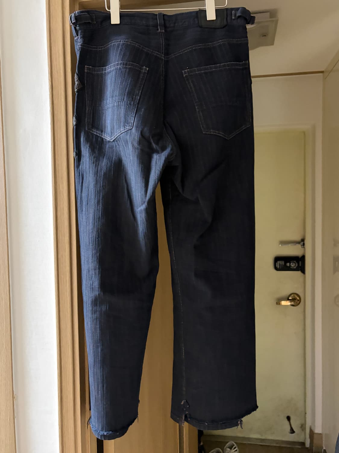 (4) 폴리테루 행크 스트라이프 데님 블루 차콜 상품이미지2