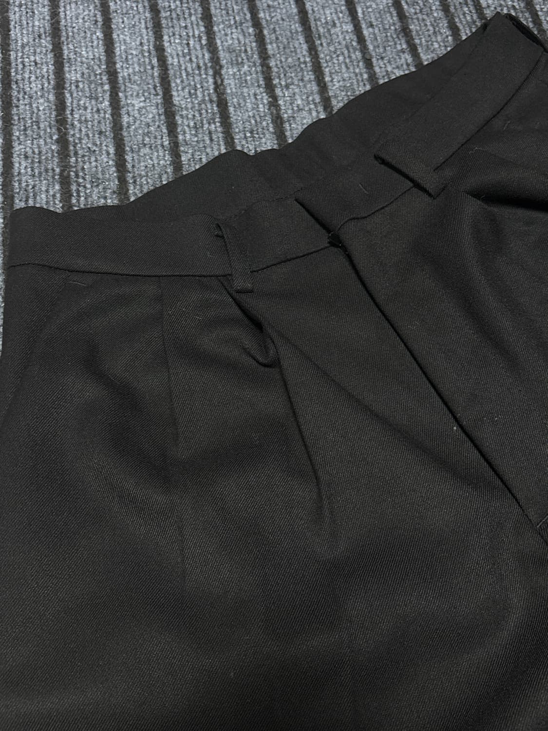 Sync 투턱 리벳 슬랙스 S 상품이미지10