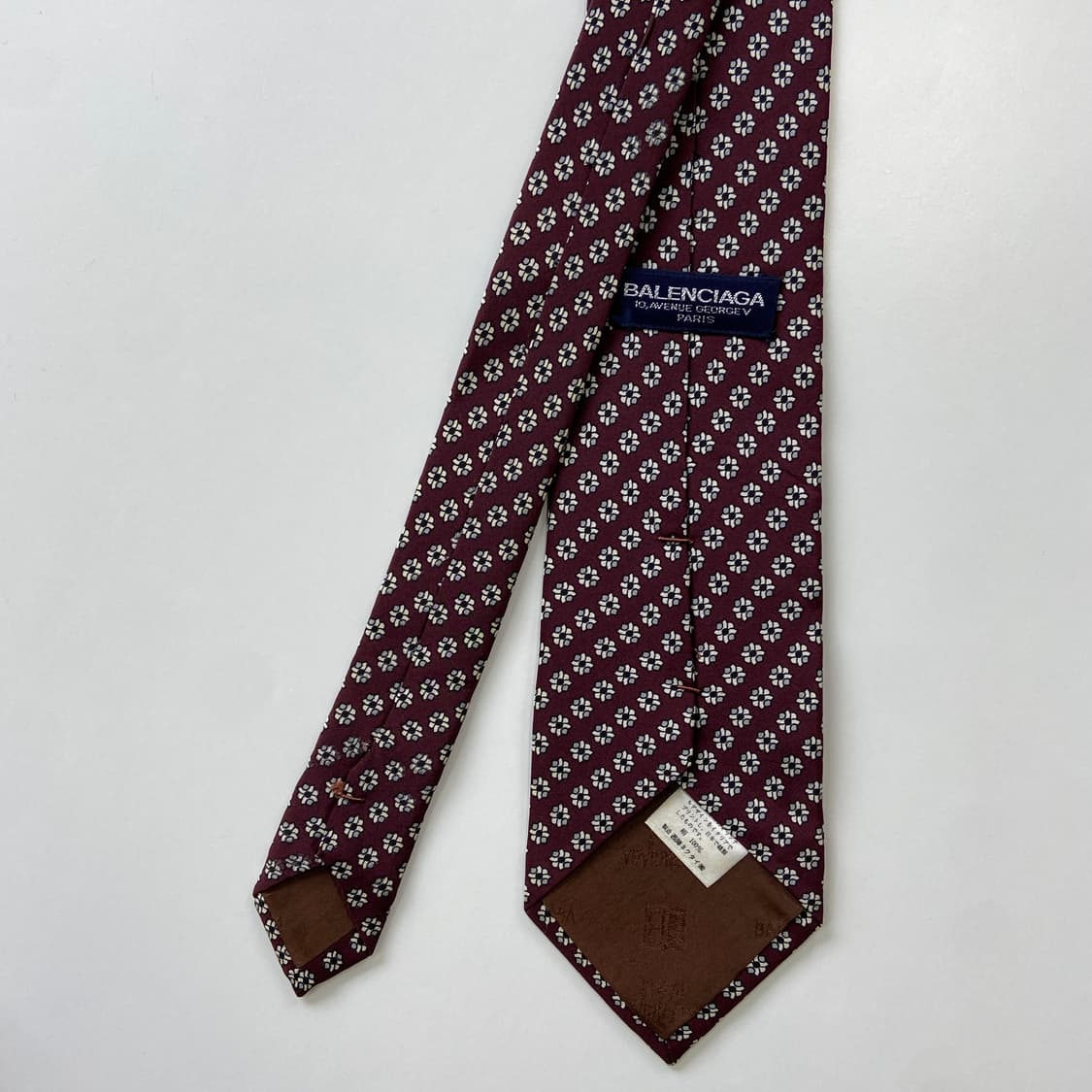 BALENCIAGA 발렌시아가 정품 명품 넥타이 8.3cm 상품이미지2
