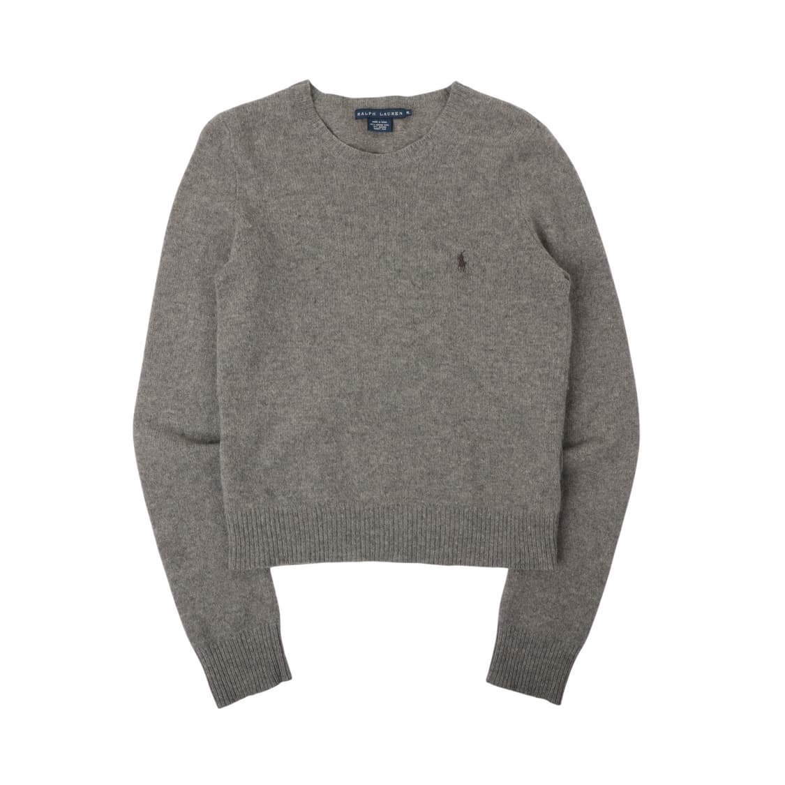 폴로 랄프로렌 그레이 울 앙고라 니트 상품이미지1