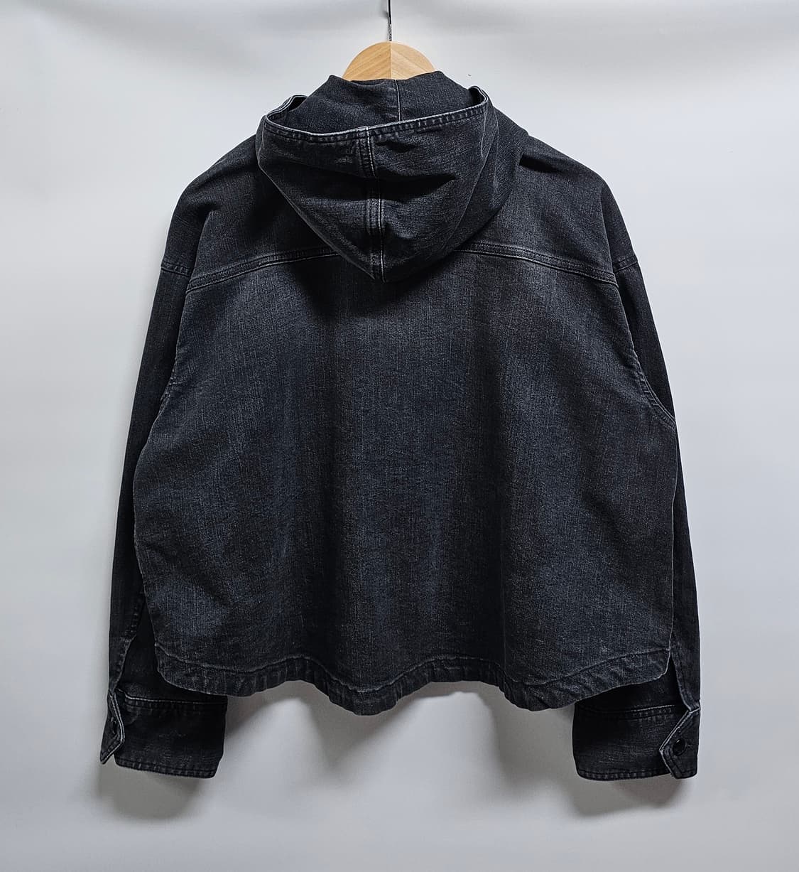 한섬 타임 23FW 후드 데님 숏자켓 F 상품이미지3
