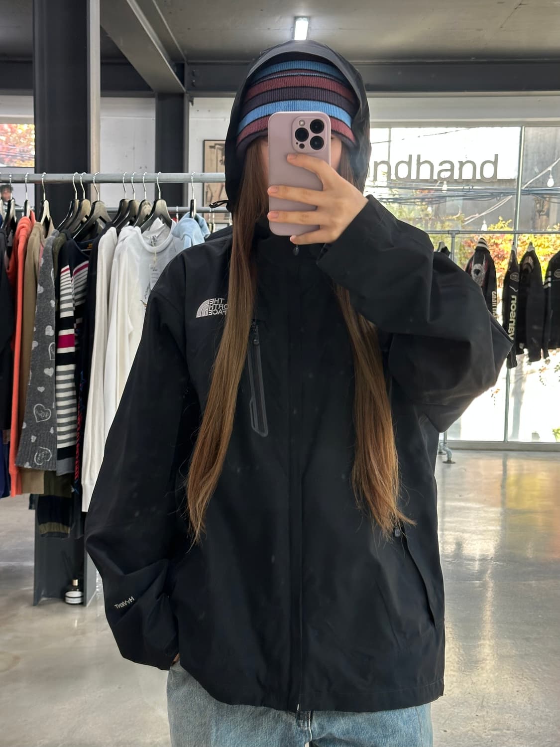 노스페이스 하이벤트 고어텍스 윈드브레이커 자켓 상품이미지1