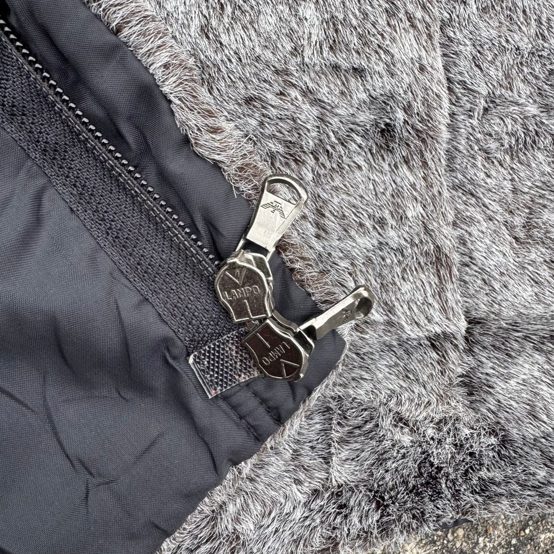 [XL] 90s Emporio Armani 아크릴 퍼 자켓 상품이미지7