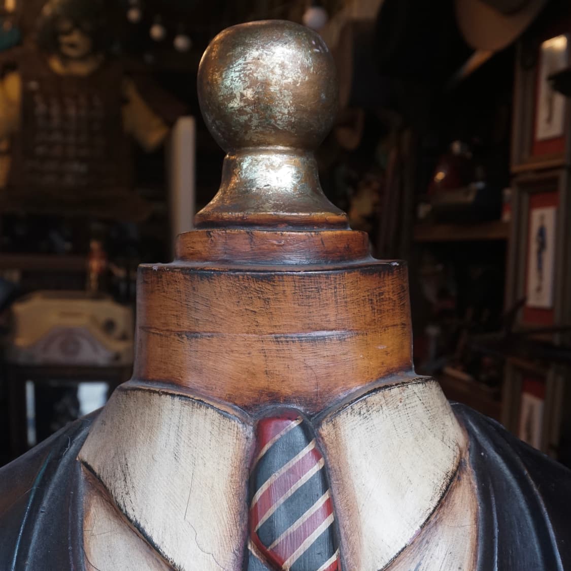 빈티지 소품 1980s 영국 골프클럽 마네킹 상품이미지6