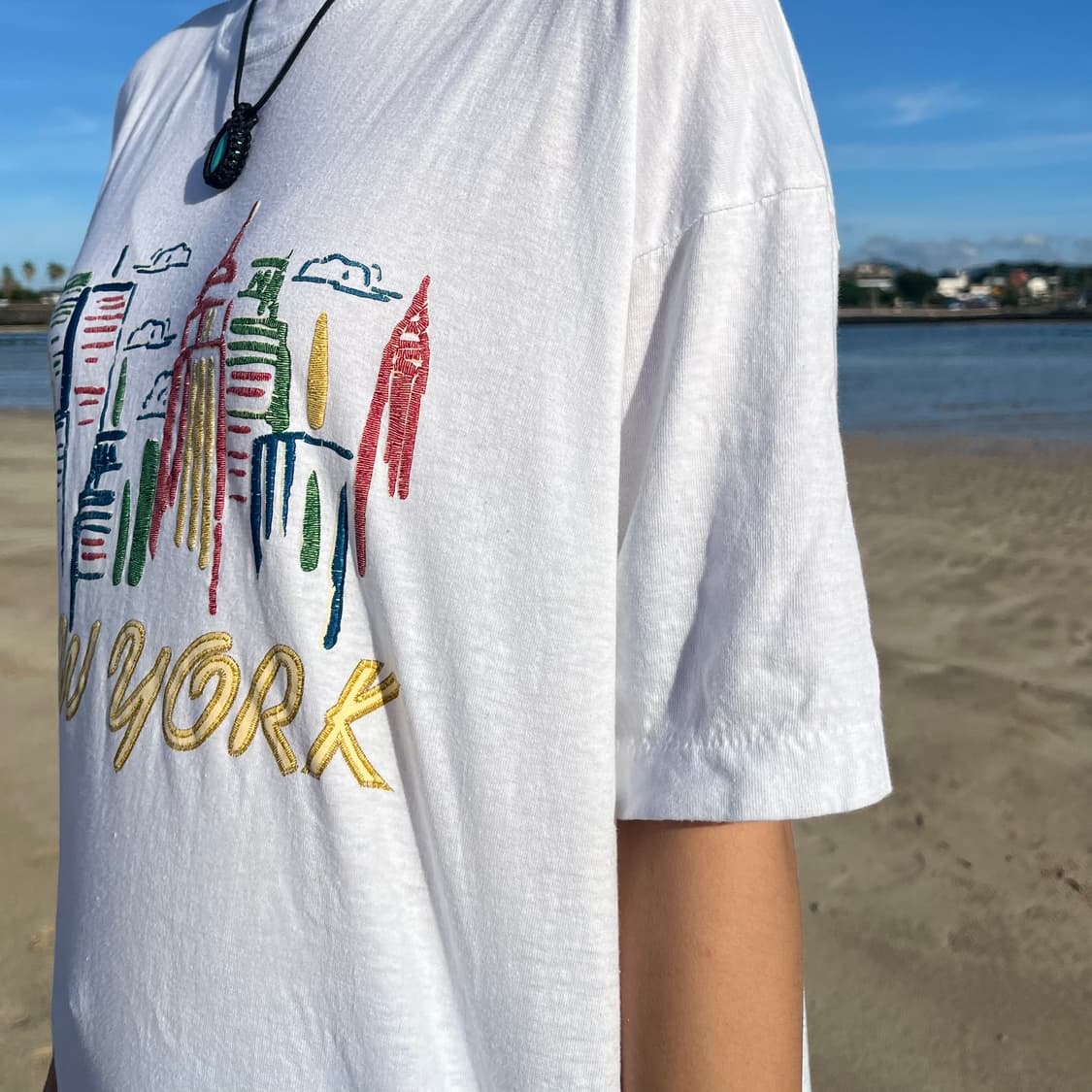 90’s single stitch T-shirts WHT 상품이미지5